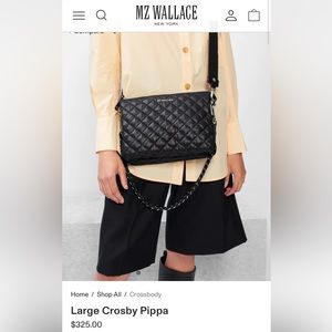 MZ Wallace large Crosby Pippa crossbody bag